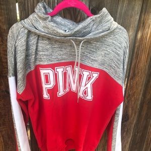 Pink Pullover Sweatshirt